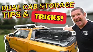 Ute Storage Options  running through Racks Tubs and Tips amp Tricks on our Next Gen Ranger dual cab [upl. by Leahci706]