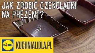 Jak zrobić CZEKOLADKI NA PREZENT 🎁  Paweł Małecki amp Kuchnia Lidla [upl. by Irehs970]