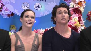 Tessa Virtue amp Scott Moir Free Dance at 2016 NHK Trophy  CBC Sports [upl. by Soluk]