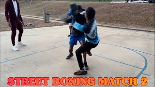 STREET BOXING MATCH 2 [upl. by Darleen]