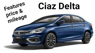 Maruti ciaz delta price and features  new ciaz 2019 delta  ajay Kaith vlogs [upl. by Iruyas]