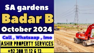 Badar B SA gardens Price Location amp development work [upl. by Pembroke]