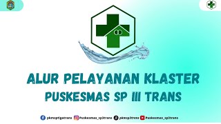 ALUR PELAYANAN KLASTER PUSKESMAS SP III TRANS💫 [upl. by Eilra]