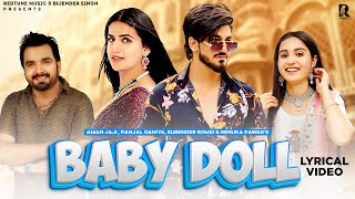 BABY DOLL  Renuka P  S Romio  Pranjal D  Aman J  Mukesh Jaji  haryanvi song haryanvi 2022 [upl. by Demahom]