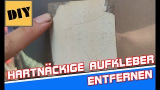 Auto PKW Aufkleber vom Lack entfernen  Werbung Schriftzug einfach weg radieren  So einfach gehts [upl. by Annodahs]