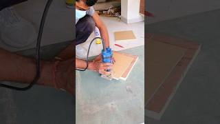 Laminate trimming process easy woodworking carpentry furniture shortvideo [upl. by Cecilius]