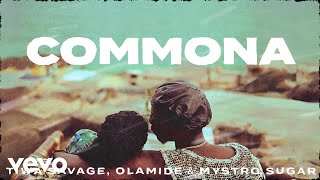 Tiwa Savage Olamide Mystro  Commona Official Lyric Video [upl. by Ennahtebazile]