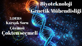 12 SINIF biyolojiKARIŞIK SORU ÇÖZÜMÜ TEST [upl. by Sirehc]