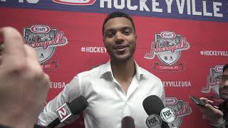 HockeyvilleUSA 2018 Seth Jones 92518 [upl. by Honoria]