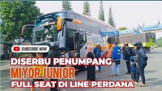 MIYOR JUNIOR LINE PERDANA DISERBU PENUMPANG MIYOR RINGGIK AMEH KEMBALI SETELAH LAMA BERISTIRAHAT [upl. by Austin]