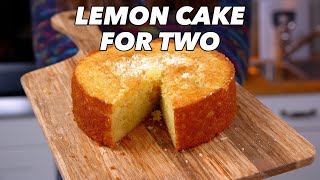 Bitesized Bliss How to Make a Mini Lemon Cake for Two [upl. by Artenehs]