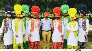 SD College Barnala Punjabi University Patiala Bhangra Inter Zone Youth Festival 2017 Team [upl. by Desiree]