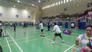 Kalayaan 2024 Badminton Challenge Day 1 MDD Elims1  290624  CarlJerico vs RichardEusebio [upl. by Aicital]