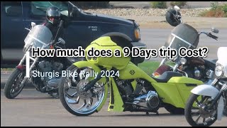 How Much Does a 9 Days Trip to Sturgis Bike Rally Cost [upl. by Jankey]