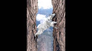 How Goats Defy Gravity on Rocky Peaks🐐 [upl. by Eanat]