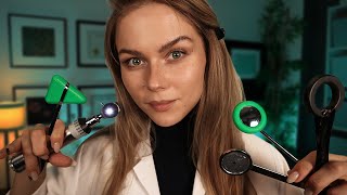 ASMR All Medical RPs Combo Cranial Nerve Exam Eye Exam Ear Exam Ear Cleaning Scalp Exam [upl. by Karlin263]