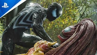 Symbiote Suit vs Scream Symbiote Boss Fight Ultimate Difficulty  SpiderMan 2 PS5 [upl. by Zabrina518]