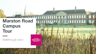 Marston Road Campus Tour  Oxford Brookes University [upl. by Durrell]