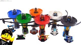 All six LEGO Ninjago 2018 Spinjitzu Masters sets reviewed [upl. by Norda]