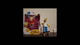 Bart Simpson JAKKSPacific Stop Motion Unboxing shorts [upl. by Aihseuqal915]