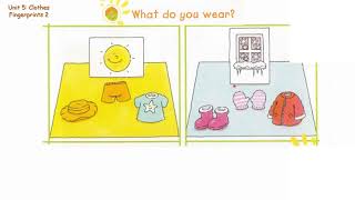 Fingerprints 2 Unit 5 Clothes Lesson 3 [upl. by Georgia469]