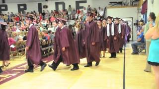 2012 Mattanawcook Academy graduation [upl. by Ecirtaeb]