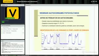 WEBINAR COMPLETO Energía fotovoltaica para autoconsumo [upl. by Herr112]