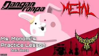 Danganronpa 2  Ms Monomis Practice Lesson feat Rena 【Intense Symphonic Metal Cover】 [upl. by Llertak26]