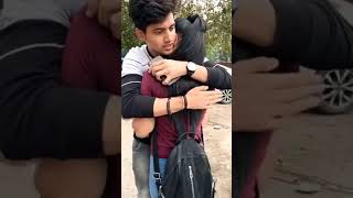 Crying Girl 😭 Hug her Bf💕🙈Couple Hugging 🤗😔Emotional Whatsaap Status 💘 Boy Girl New Couple 💕🌹Status [upl. by Suckow]