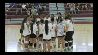 Farrington High School JV Volleyball vs Roosevelt High School 2024 [upl. by Valerian]