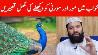 khwab mein Moor dekhna  peacock dream meaning  khwab mein morni dekhne ki tabeer [upl. by Ylac]