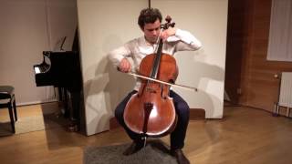 Francisco Vila  Piatti Caprice No 8 in A minor [upl. by Ordnassela]