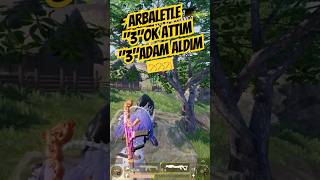 ARBALET VURUŞLARI 39  ARABIC AIRLINES GURURLA SUNAR pubgmobile [upl. by Erodisi]