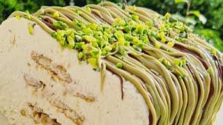 Semifreddo al pistacchio semifreddo pistacchio nutella [upl. by Bock]