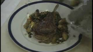 Veal Chop with Potatoes a la Provencal from Chef Patrick Gateau [upl. by Nwavahs]