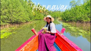 HONNAVAR  Sharavati Backwater Boating  Areca County Homestay  Travel Vlog  Part1 [upl. by Migeon383]