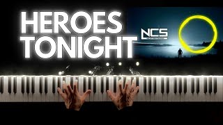 Janji  Heroes Tonight  Piano cover [upl. by Siladnerb]