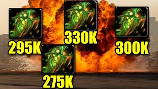 CHAOS BOLTS HIT FOR 300K  90 MASTERY DESTRUCTION WARLOCK CHAOS BOLT BUILD  ABSOLUTE DEMOLITION [upl. by Akcinat]