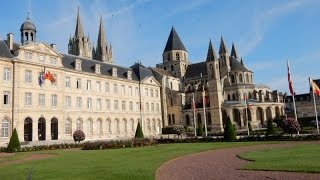 Caen  LAbbaye aux Hommes  LAbbaye aux Dames Normandie France [upl. by Leary]