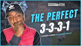 63 LEAGUE GOALS FROM STRIKER HOW I CREATED A PERFECT 3331 IN FM22  FM22 TACTICS [upl. by Chappie]