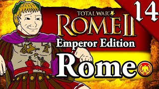 ROMAN EMPIRE FORMED HAIL CAESAR Total War Rome 2 Emperor Edition Rome Campaign 14 [upl. by Nita937]