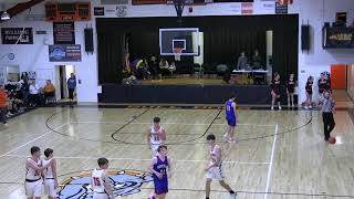 MMHS Boys Varsity Basketball vs Jonesport Beals 11824 [upl. by Areehs]