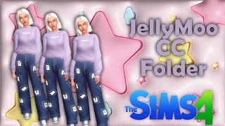 Jellymoo CC Folder l Maxis Match for LowEnd PCs l The Sims 4✨ [upl. by Rosenthal757]