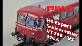 PIKO V055 H0 Expert Schienenbus  Modellvorstellung [upl. by Demb]