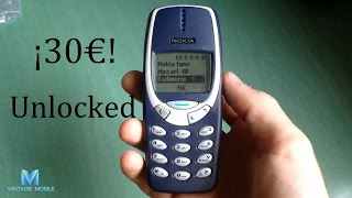 Nokia 3310 retro review unboxing en español  Courtesy Vintagemobile [upl. by Mcclelland]