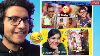 Reacting to My Song  Tum Mere 2 Reactions😂🛑 [upl. by Donatelli]