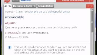 Definición de irrevocable [upl. by Aid875]