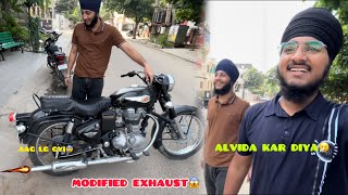 Modified Exhaust mein aag lag gyi😱 vlog [upl. by Soph628]