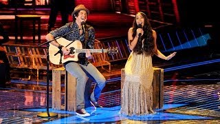 Alex amp Sierra quotBlurred Linesquot  Live Week 1  The X Factor USA 2013 [upl. by Bilow]