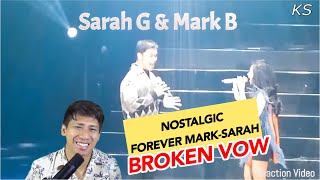 Sarah G x Mark Bautista  Broken Vow  FMS Reaction Video [upl. by Fagen769]